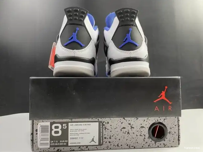 HYPE Jordan Motorsports 4 (2017) Retro 308497-117 0622